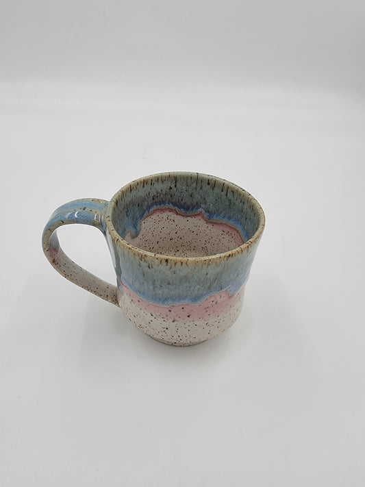 Wheel Thrown Blue Opal Collection Mug #2