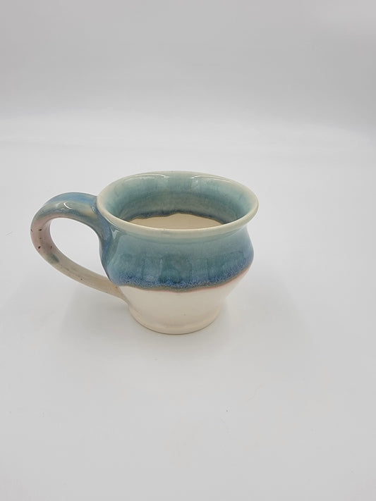 Wheel Thrown Blue Opal Collection Mug #4