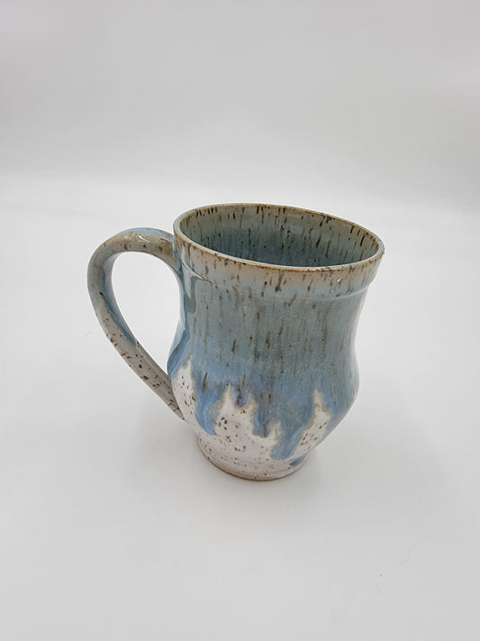 Wheel Thrown Blue Opal  Collection Mug #6