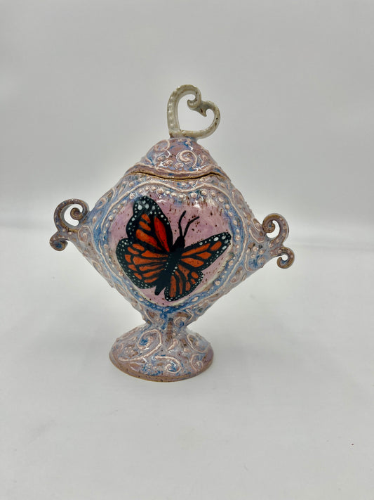 Monarch Butterfly Jar