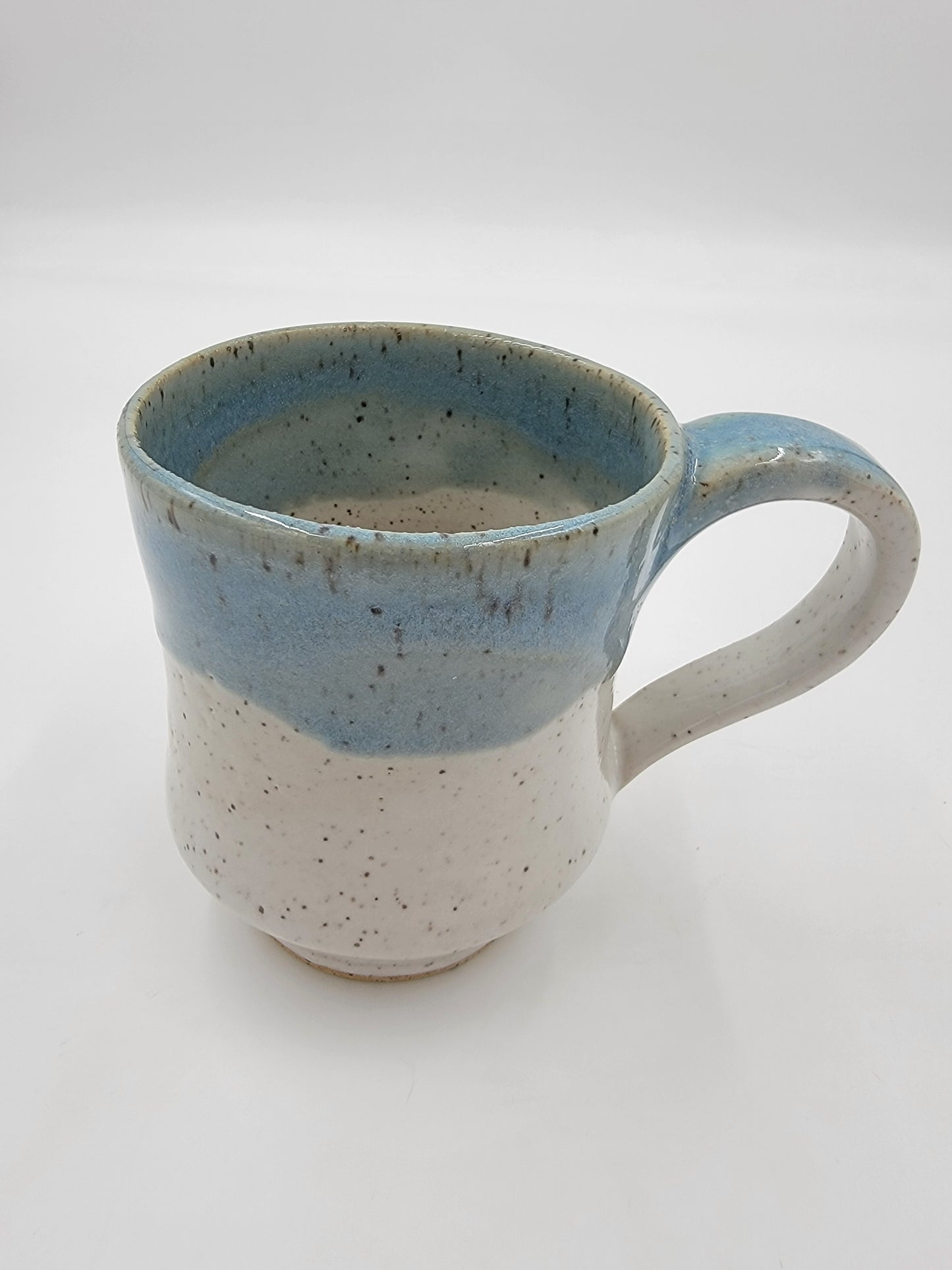 Wheel Thrown Blue Opal Collection Mug #8