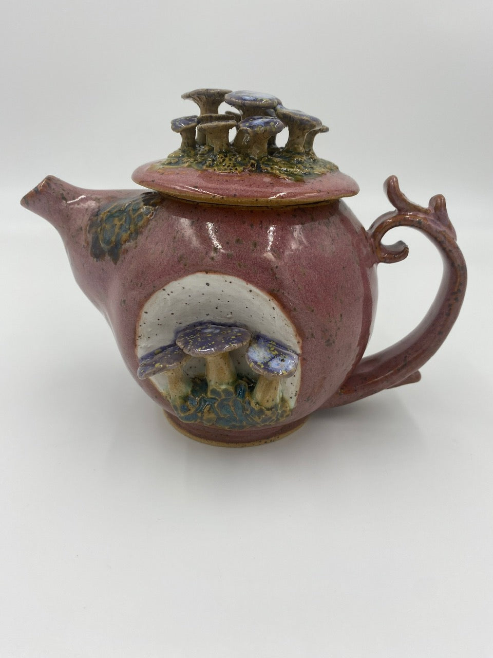 Mini 3D Mushroom Teapot - Pink