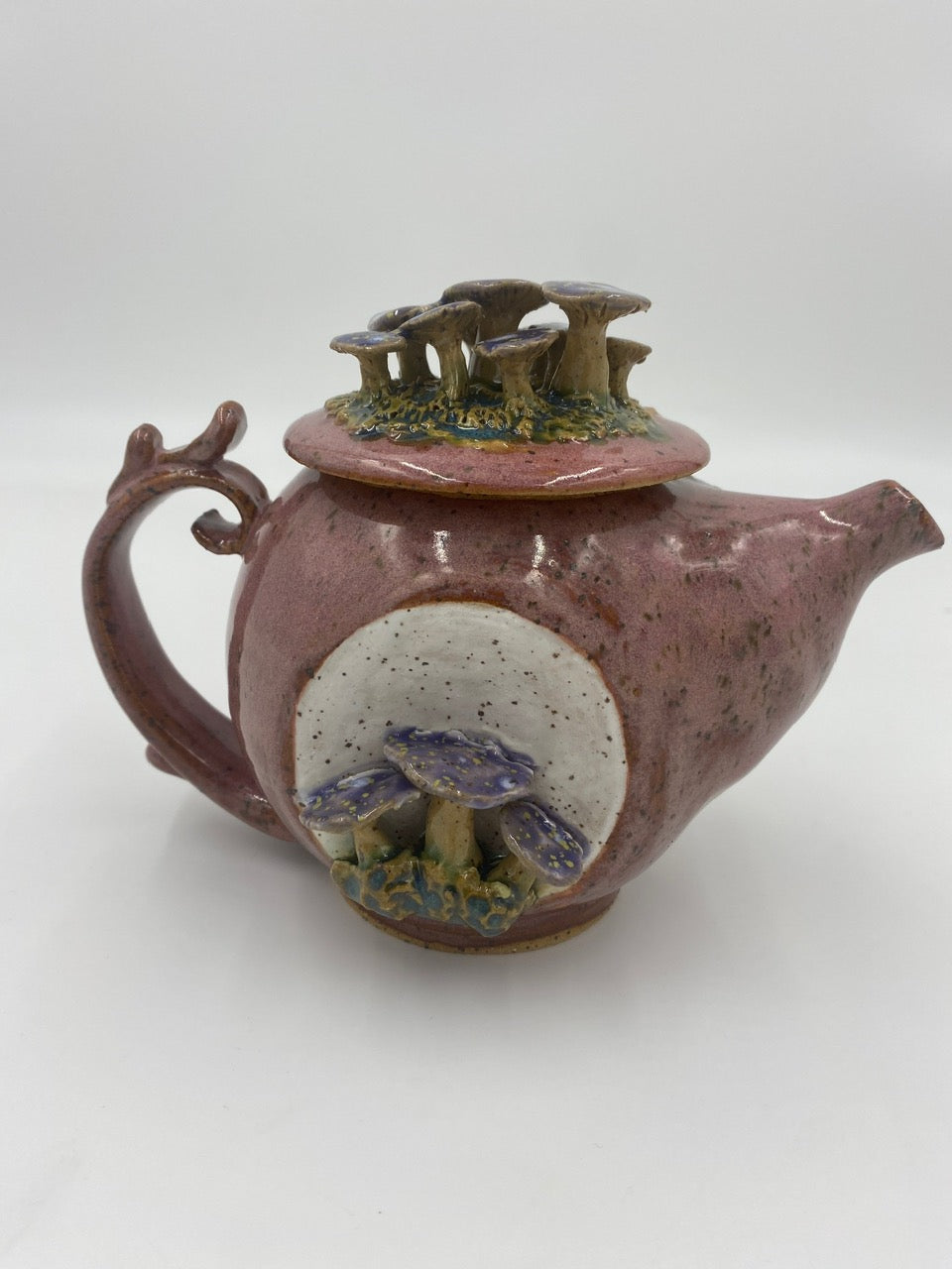 Mini 3D Mushroom Teapot - Pink