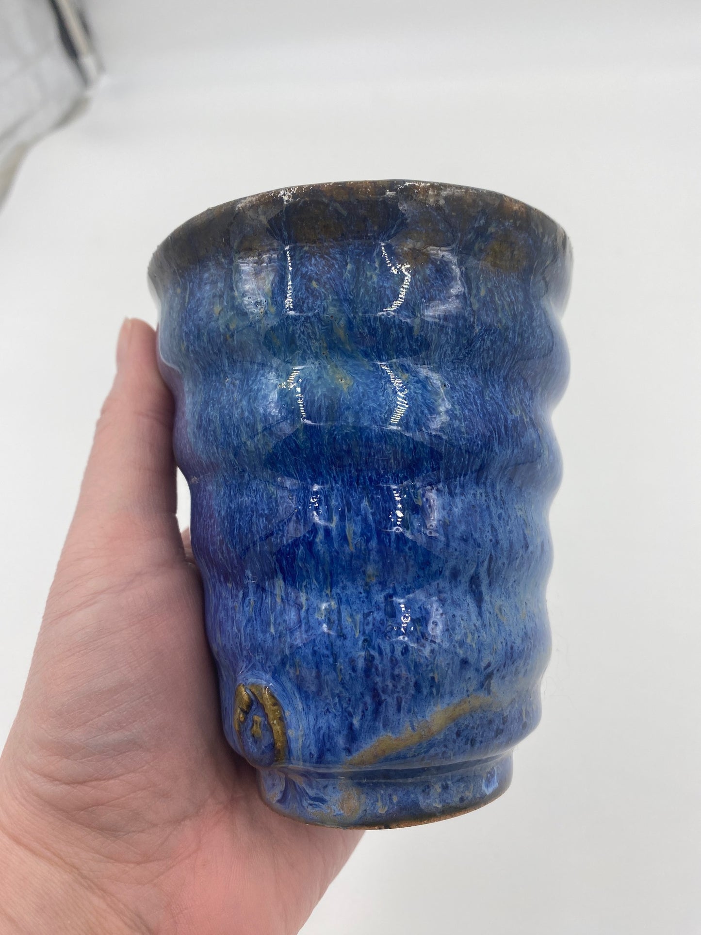 Blue Spiral Tumbler #2