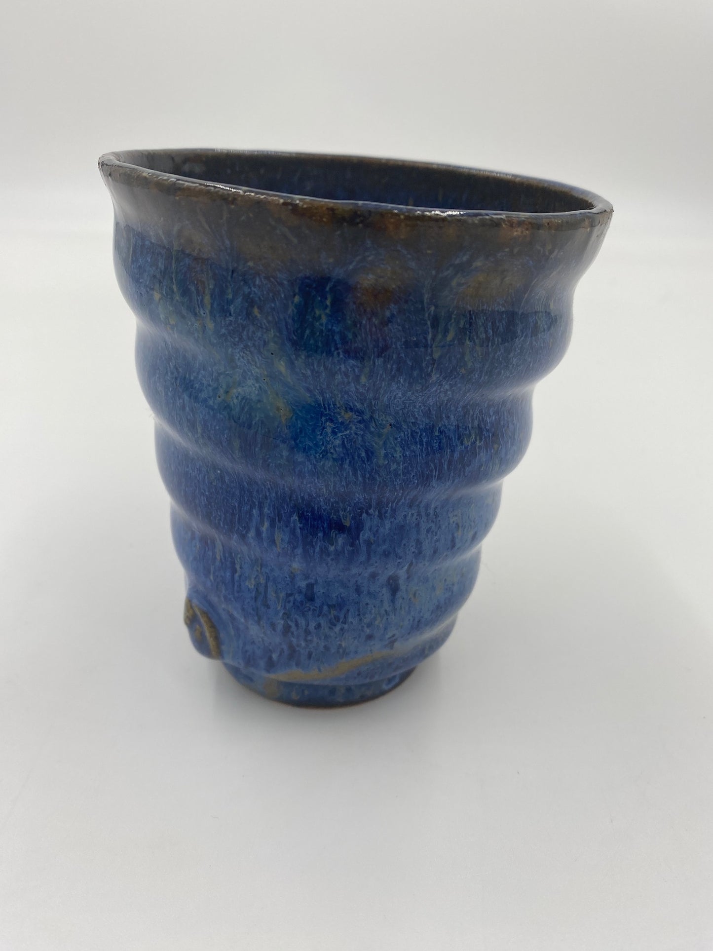 Blue Spiral Tumbler #2